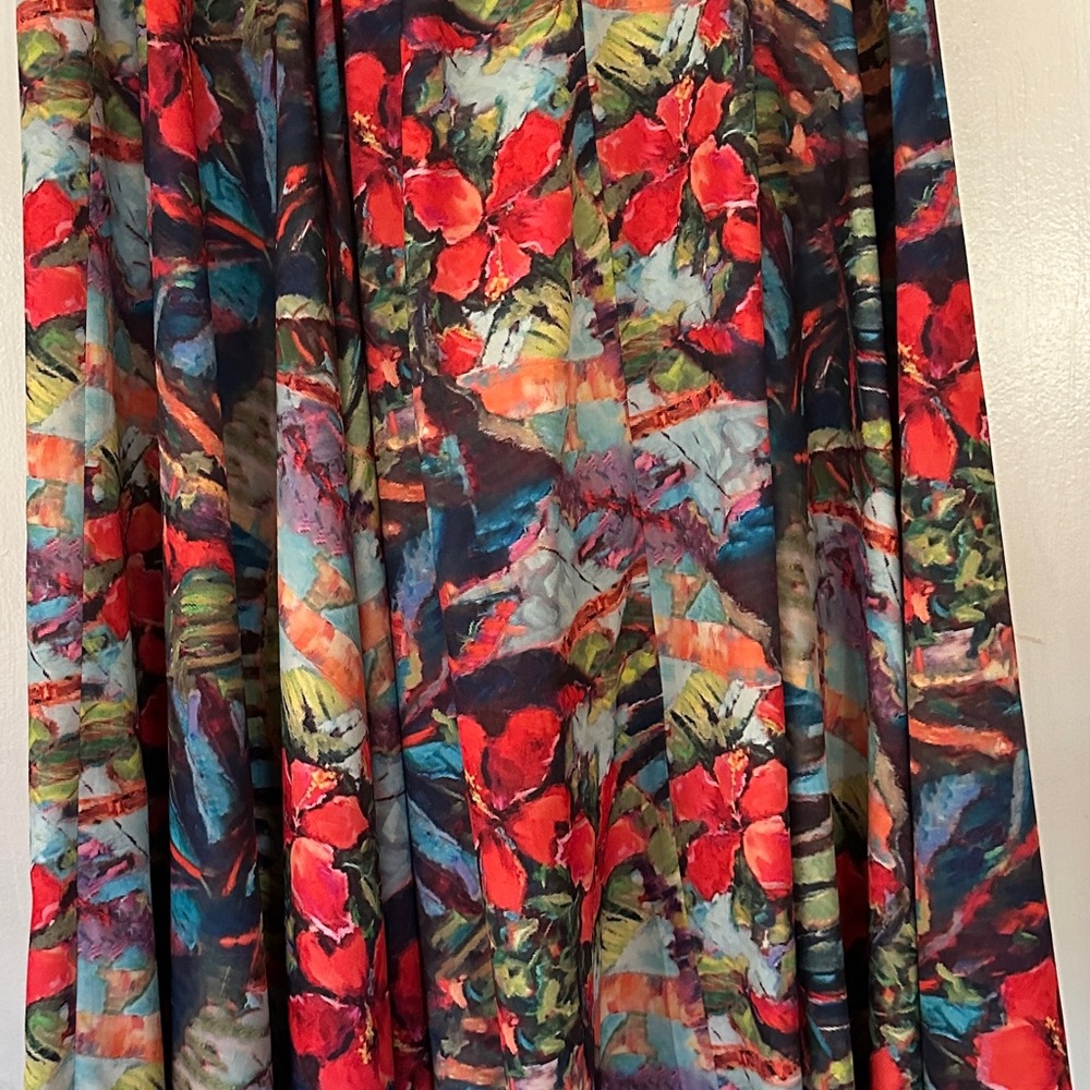 Christian Siriano Maxi Floral Women's Skirt - Picture 5 of 5